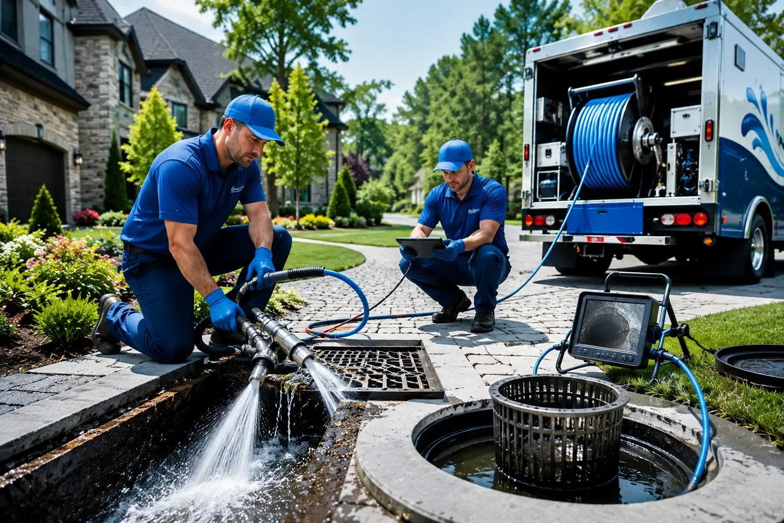 Local outdoor drain cleaning professionals in Bergen, NY