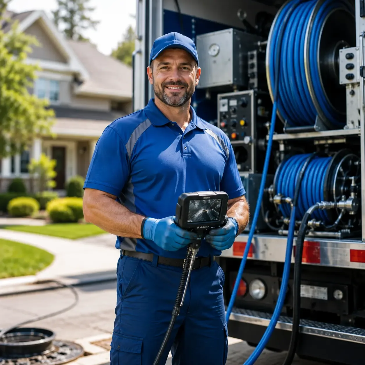Local outdoor drain cleaning specialists in Bergen, NY